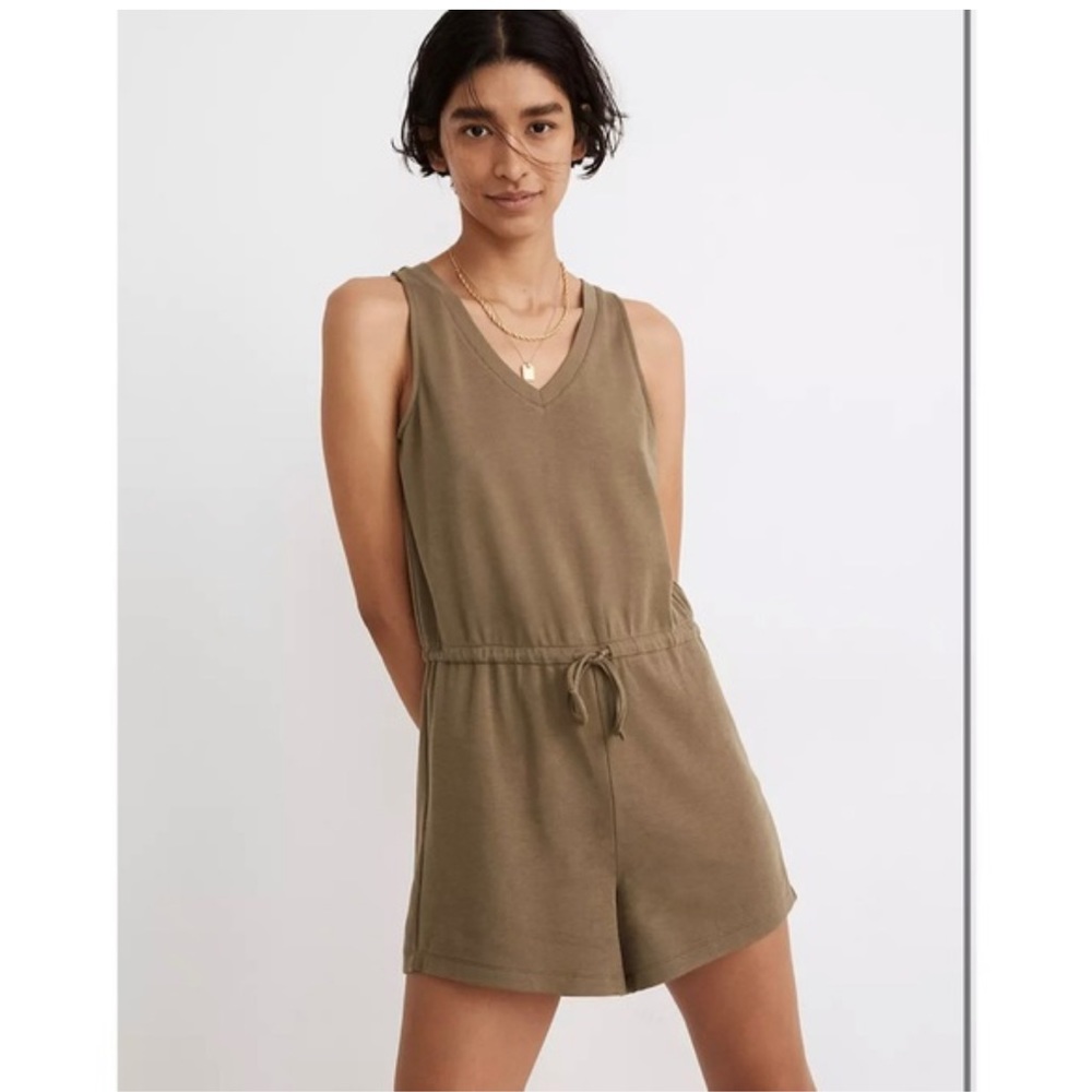 Madewell MWL Breeze Drawstring Romper